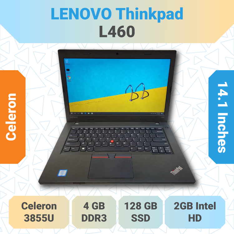 Lenovo ThinkPad L460 خرید لپتاپ اقتصادی و بادوام مناسب کارهای اداری، دانشجویی و استفاده روزمره